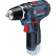 Akumuliatorinis gręžtuvas-suktuvas Bosch GSR 12V-15, L-BOXX