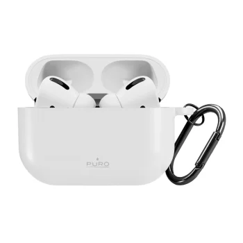 Puro Icon dėklas ausinėms AirPods Pro 3, baltas
