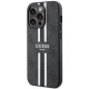 Guess GUHMP14XP4RPSK iPhone 14 Pro Max 6.7\" black/black hardcase 4G Printed Stripes MagSafe