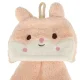 Kids Hand Towel for Kindergarten 42x25cm, Pink Rabbit