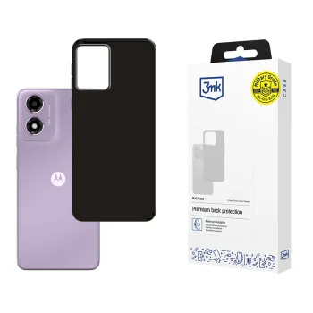 3mk Matt Case for Motorola Moto E14 / G04 / G04S, Black