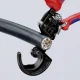 Kabelių kirpimo replės KNIPEX 95 31 250 su reketu, Ø 32 mm / 240 mm²