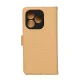 Atverčiamasis dėklas TFO Smart Triangle telefonui Honor 600 / 600 Pro, rudas