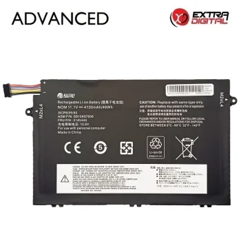 Laptop Battery for Lenovo 01AV445, 4100mAh, 11.1V, Extra Digital