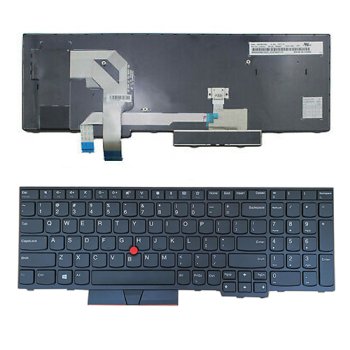 Extra Digital Lenovo ThinkPad T570 / T580 klaviatūra su apšvietimu (US), juoda