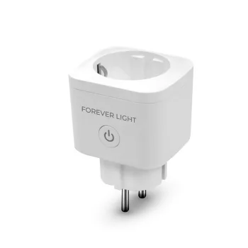 Forever Light FLSP16A išmanusis Wi-Fi lizdas 240V 16A baltas