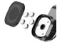Magnetic Car Phone Holder for Air Vent, Black