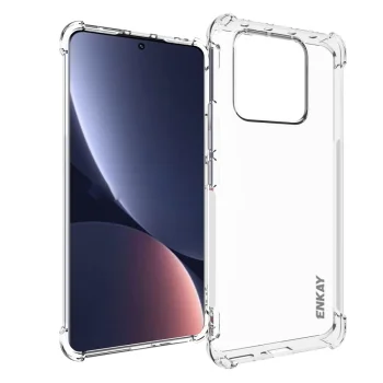 Skaidrus apsauginis dėklas Xiaomi 13 Pro ENKAY Corners