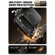 Supcase IBLSN Ares Flip Mag MagSafe dėklas iPhone 17 Pro Max, juodas