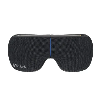 Therabody Smart Goggles 2.0 akių ir smilkinių masažuoklis, juodas / mėlynas