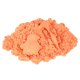 Kinetinis smėlis maišelyje, 1 kg, oranžinis
