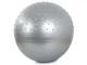 Massage Gym Ball 55cm with Pump for Exercise and Fitness, Silver