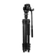Vaizdo kamerų trikojis Fotopro S5i Pro su tepaline galvute, 70–162.5 cm, juodas