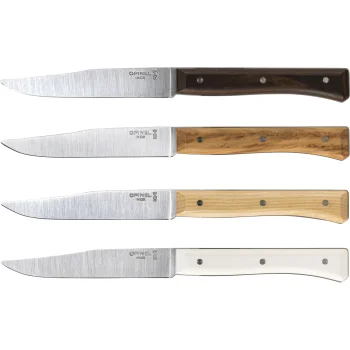 Opinel Facette stalo peilių rinkinys, 4 vnt., 11 cm