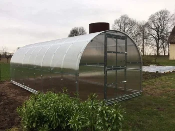 Šiltnamis Klasika 18 (3x6 m) su pamatu ir 6 mm polikarbonatu
