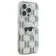Karl Lagerfeld IML Karl Head Electroplated dėklas, skirtas iPhone 16 Pro, skaidrus
