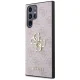 Samsung Galaxy S24 Ultra dėklas Guess 4G Big Metal Logo, rožinis