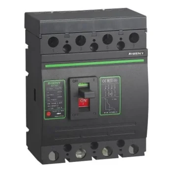 Nuolatinės srovės automatinis jungiklis DC 4P, 250A, 1000VDC, juodas