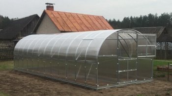 Šiltnamis Klasika 36 (3x12m) su pamatu ir 6mm polikarbonatu