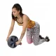4Fizjo AB Wheel PRO pilvo presro ratukas, juodas/raudonas
