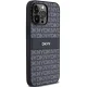 DKNY Mono Stripe & Metal Logo dėklas, skirtas iPhone 14 Pro Max, juodas