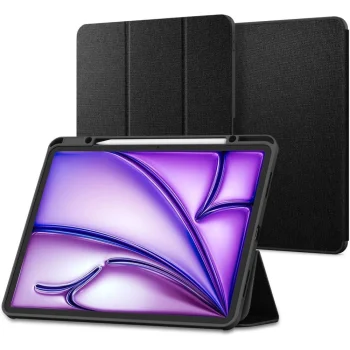 Planšetinio kompiuterio dėklas Spigen Urban Fit, iPad Air 10.9" / 11", Juodas