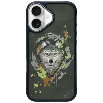 Nimmy Wilk MagSafe dėklas telefonui iPhone 16, tamsiai pilkas