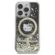 Hello Kitty Liquid Glitter Fever MagSafe dėklas iPhone 16 Pro Max, auksinis