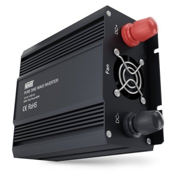 Įtampos keitiklis Newell NL3678 12V / 230V, 300W (Gryna sinusidė)