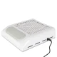 Manikiūro dulkių surinkėjas 80W, bemaišis, su kasetiniu filtru