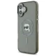 Karl Lagerfeld dėklas iPhone 16 telefonui IML Metal Karl Head MagSafe, juodas