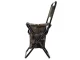 Folding Camping and Fishing Chair with Bag and Backrest, Camouflage