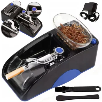 Electric Cigarette Rolling Machine with Adjustable Tobacco Filling Density