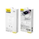 Dudao A4EU USB-A 2.1A įkroviklis su Lightning laidu, baltas