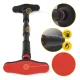 4Fizjo 1257 Expandable Doorway Pull-Up Bar, Red/Black