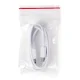 Samsung EP-DX310JWE USB-C į USB-C laidas 3A 1.8m, baltas