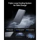 Baseus PicoGo AM41 magnetinė išorinė baterija 5000mAh 20W pilka su USB-C laidu