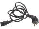 Maclean MCTV-691 maitinimo laidas, EU - IEC C13, 3-pin, 1.5m