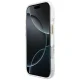 Guess IML Script Metal MagSafe Phone Case Cover iPhone 17 - Transparent