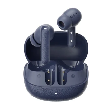 Belaidės ANC ausinės QCY Buds HT15 Bluetooth 5.4, mėlynos