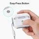 ESR dėklas Apple AirPods Pro 1 / 2 ausinėms Orbit HaloLock, baltas