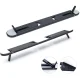 Foldable plastic laptop stand, white