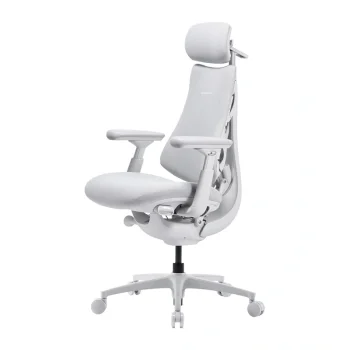 Ergonomiška kėdė LiberNovo OC1-PRO (48 cm, balta)