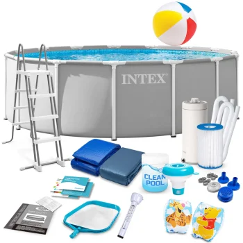Intex 26726 Frame Pool 457 x 122 cm with Filter Pump and Ladder