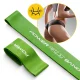 Pasipriešinimo guma mankštai 4FIZJO MINI POWER BAND 1 mm 10-15 kg, žalia