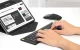 Belaidės sulankstomos klaviatūros ir ergonomiškos pelės rinkinys Delux KF10 + MF10PR