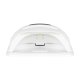 Glow S1 Dual LED UV nagų lempa 168W, sidabrinė
