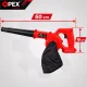 Akumuliatorinis lapų pūstuvas OPEX TOOLS OPX28022 21V 150W su 2 akumuliatoriais ir maišu