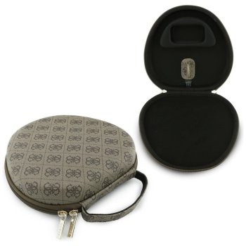 Guess Carry Box ausinių dėklas, rudas