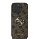 Guess dėklas iPhone 16 Pro Max telefonui 4G Big Logo, rudas